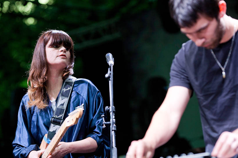 Nik Void live op het Openluchttheater Rivierenhof in Deurne, België op 27 augustus 2012