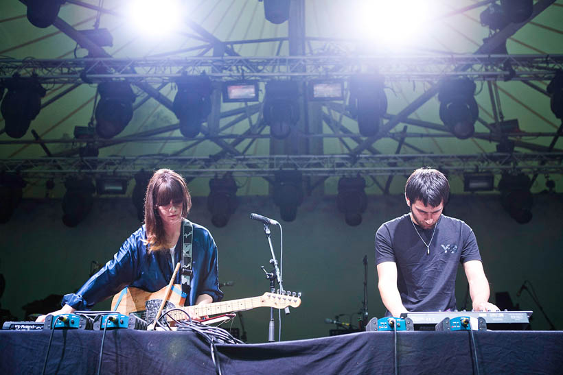 Nik Void live op het Openluchttheater Rivierenhof in Deurne, België op 27 augustus 2012