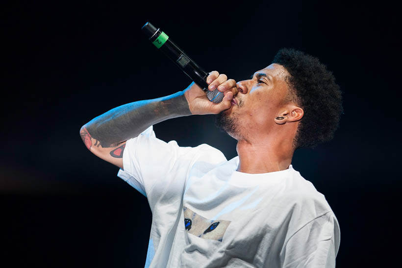 Odd Future live at Rock Werchter Festival in Belgium on 6 July 2013