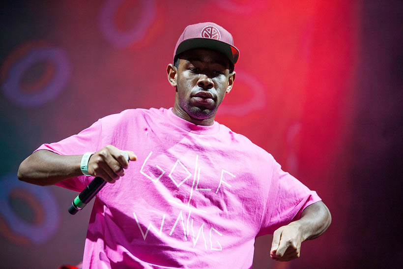 Odd Future live op Rock Werchter Festival in België op 6 juli 2013