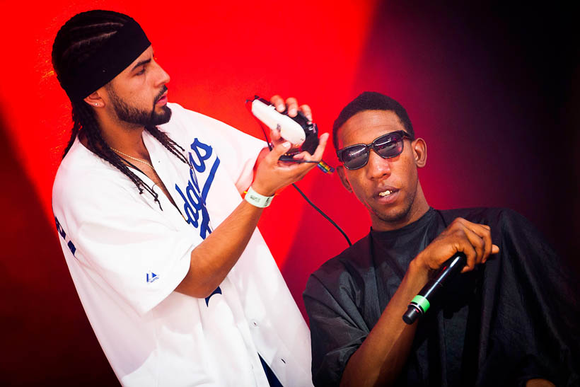 Odd Future live at Rock Werchter Festival in Belgium on 6 July 2013