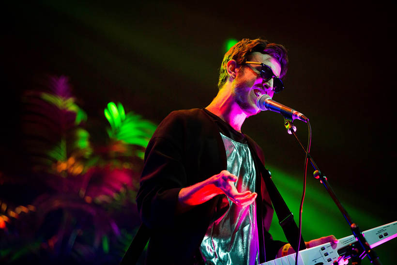 Oscar & The Wolf live at Rock Werchter Festival in Belgium on 6 July 2014