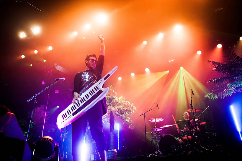 Oscar & The Wolf live at Rock Werchter Festival in Belgium on 6 July 2014