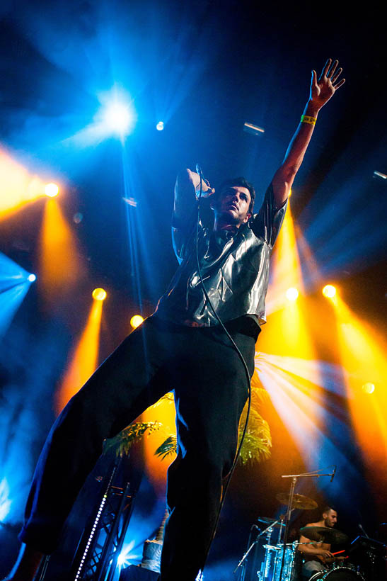 Oscar & The Wolf live at Rock Werchter Festival in Belgium on 6 July 2014