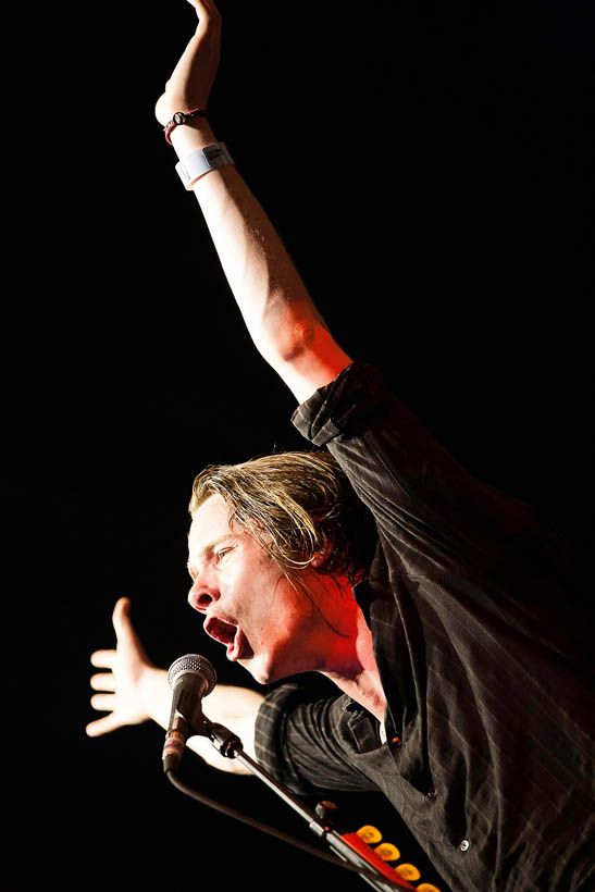 Palma Violets live at Rock Werchter Festival in Belgium on 4 July 2013