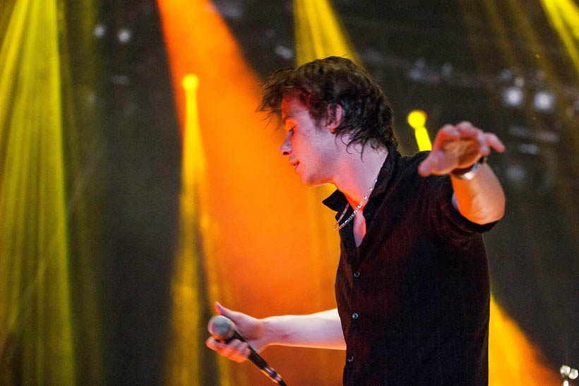 Palma Violets live at Rock Werchter Festival in Belgium on 4 July 2013