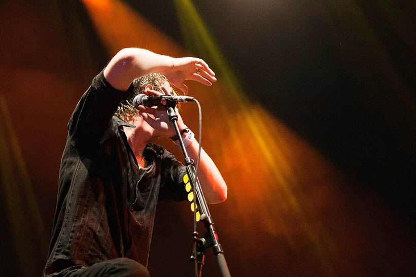 Palma Violets live at Rock Werchter Festival in Belgium on 4 July 2013