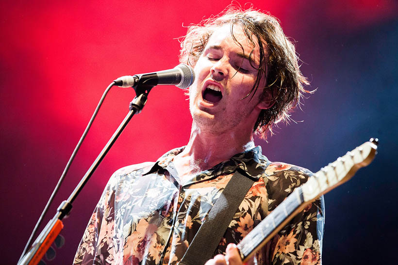 Palma Violets live at Rock Werchter Festival in Belgium on 4 July 2013