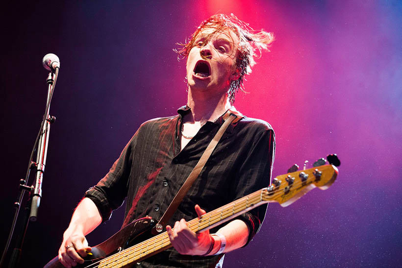 Palma Violets live at Rock Werchter Festival in Belgium on 4 July 2013