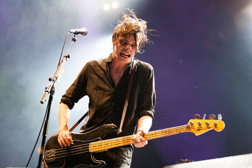 Palma Violets live at Rock Werchter Festival in Belgium on 4 July 2013