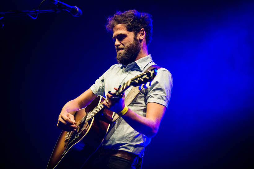 Passenger live op Rock Werchter Festival in België op 6 juli 2014