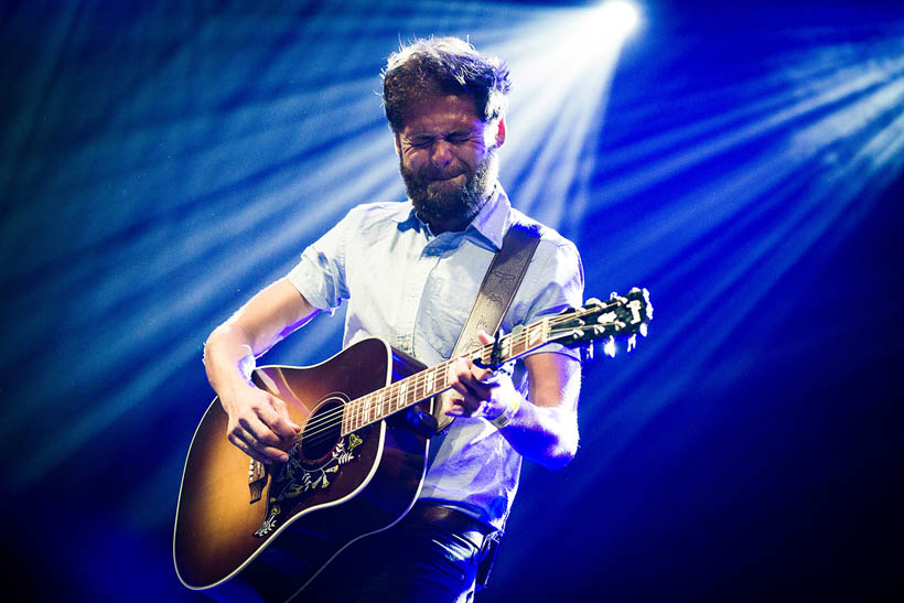 Passenger live op Rock Werchter Festival in België op 6 juli 2014