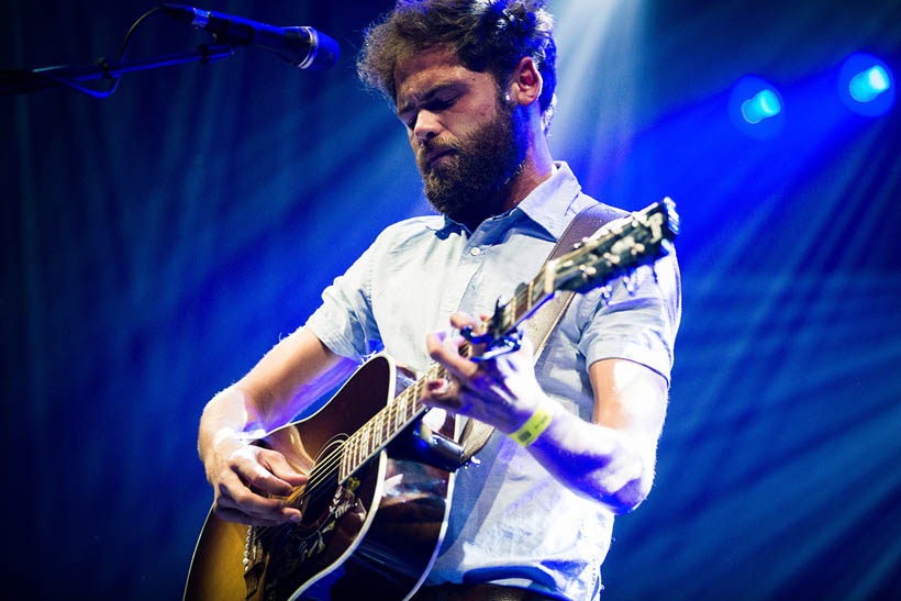 Passenger live op Rock Werchter Festival in België op 6 juli 2014