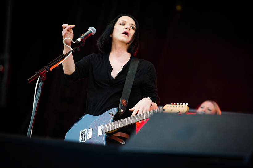 Placebo live at Rock Werchter Festival in Belgium on 3 July 2014