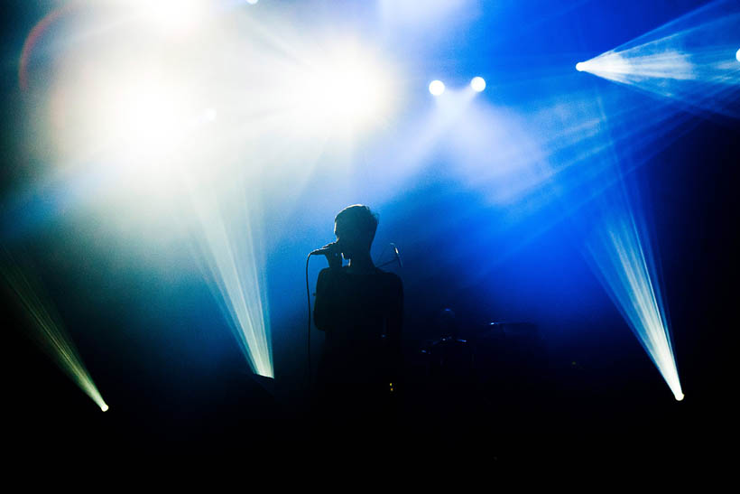 Polica live at the Ancienne Belgique in Brussels, Belgium on 19 March 2013