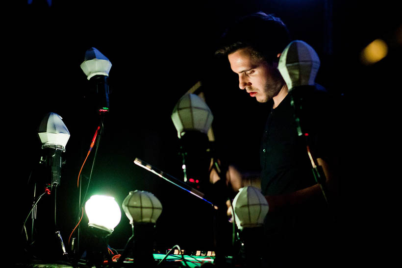 Purity Ring live at the ABClub in the Ancienne Belgique in Brussels, Belgium on 7 November 2012