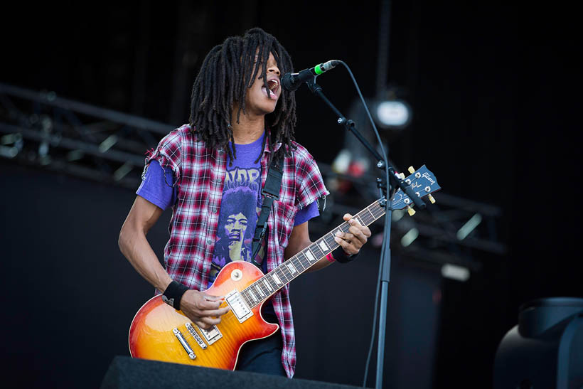 Radkey live op Rock Werchter Festival in België op 3 juli 2014