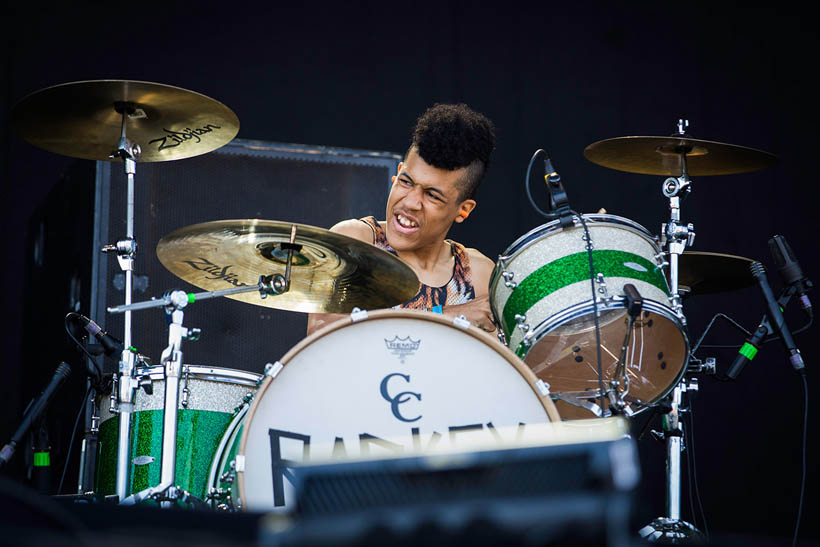 Radkey live op Rock Werchter Festival in België op 3 juli 2014