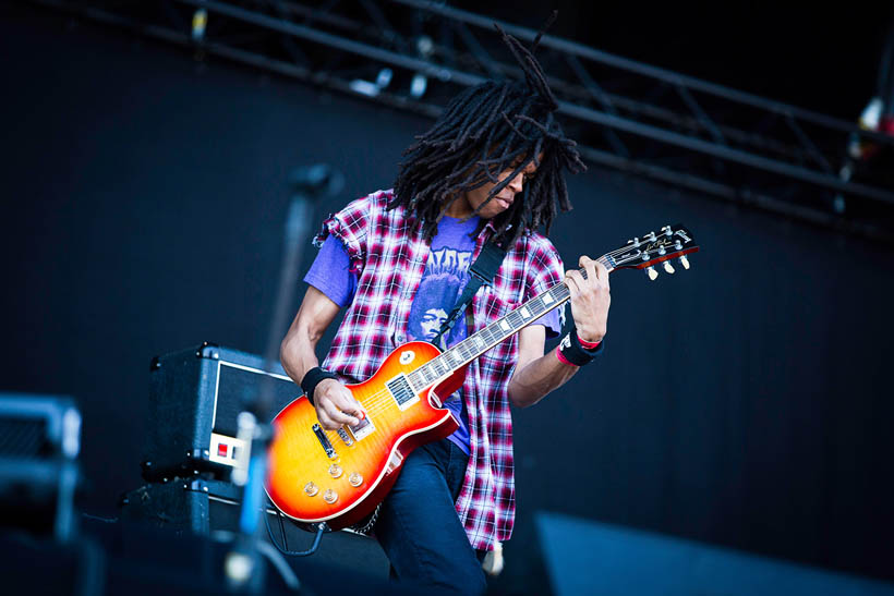 Radkey live op Rock Werchter Festival in België op 3 juli 2014