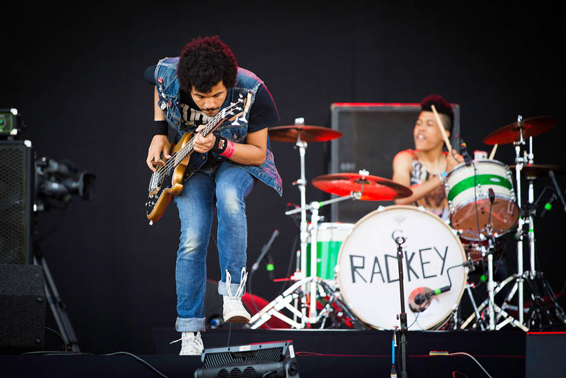 Radkey live op Rock Werchter Festival in België op 3 juli 2014