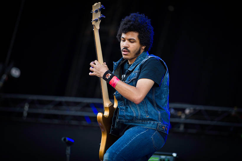 Radkey live op Rock Werchter Festival in België op 3 juli 2014