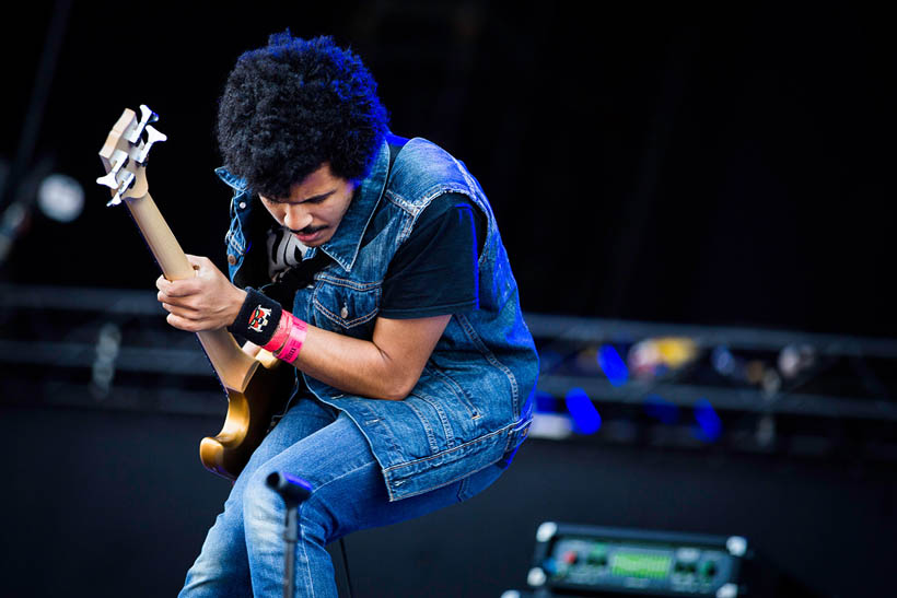 Radkey live op Rock Werchter Festival in België op 3 juli 2014