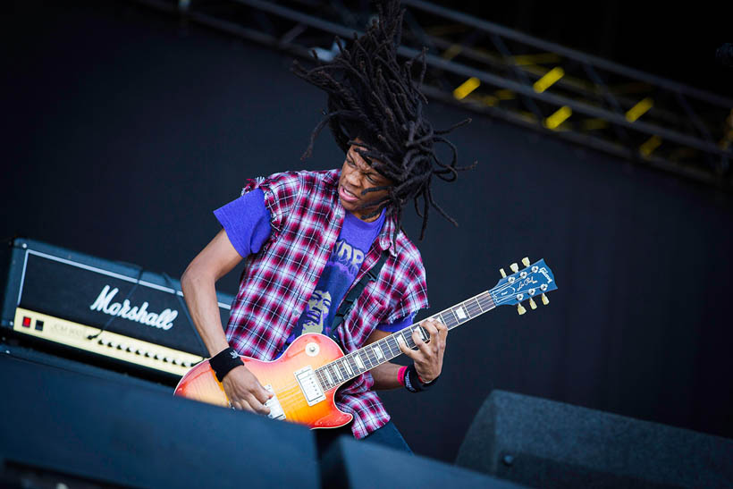 Radkey live op Rock Werchter Festival in België op 3 juli 2014