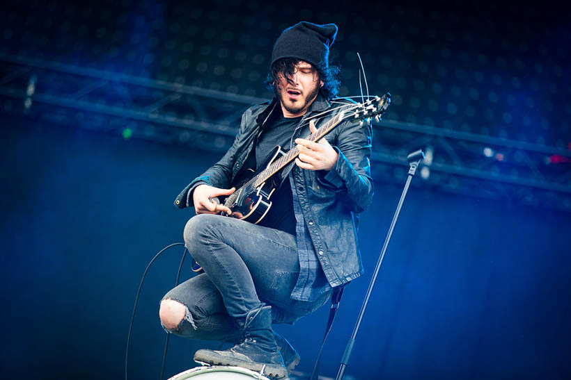 Reignwolf live at Rock Werchter Festival in Belgium on 6 July 2014