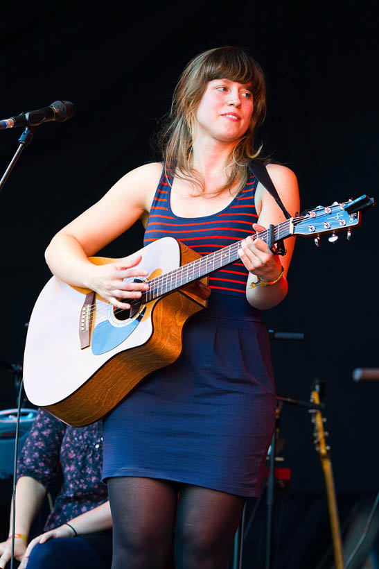 Renee live op M-IDZomer in Museum M in Leuven, België op 2 augustus 2012