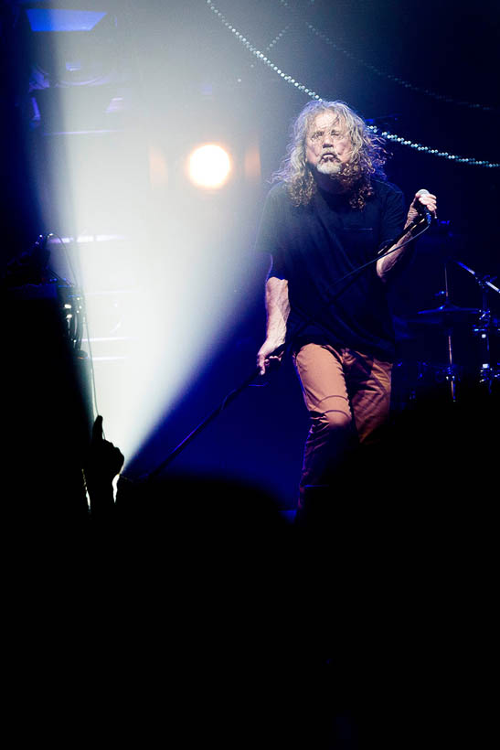 Robert Plant live op Rock Werchter Festival in België op 3 juli 2014