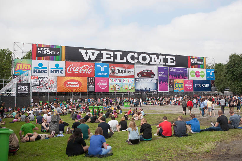 Rock Werchter 2013 live op Rock Werchter Festival in België op 4 juli 2013