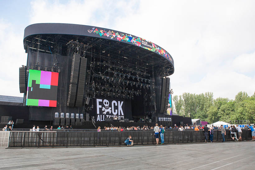 Rock Werchter 2013 live op Rock Werchter Festival in België op 4 juli 2013