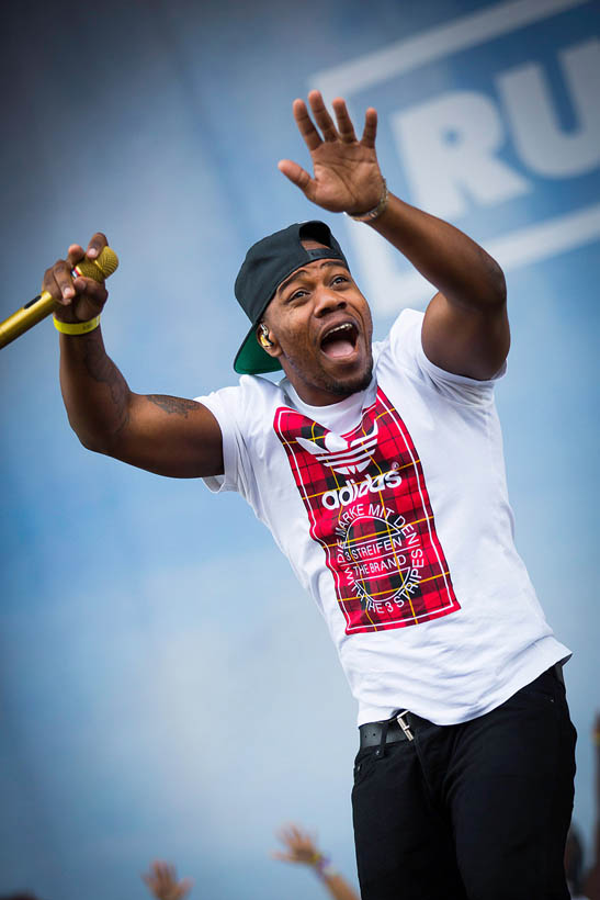 Rudimental live op Rock Werchter Festival in België op 6 juli 2014