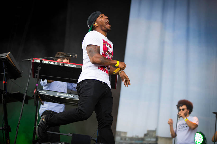 Rudimental live at Rock Werchter Festival in Belgium on 6 July 2014