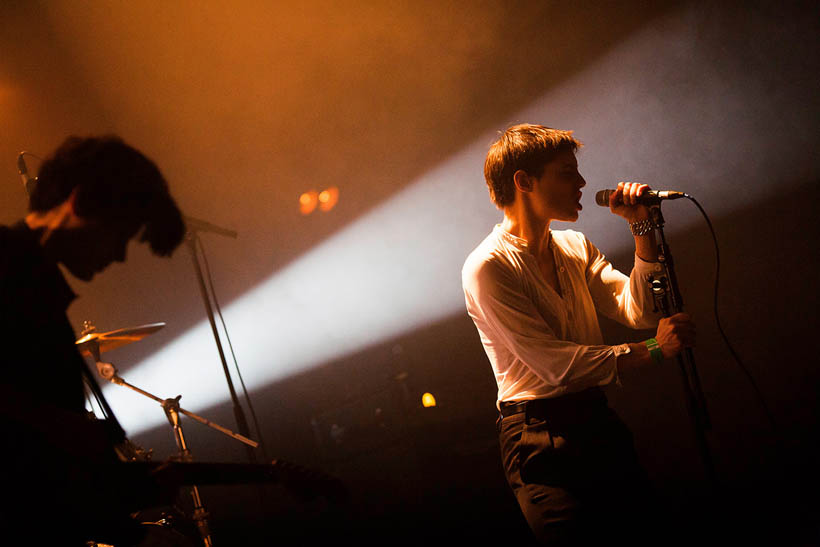 Savages live op Les Nuits Botanique in Brussel, België op 13 mei 2013