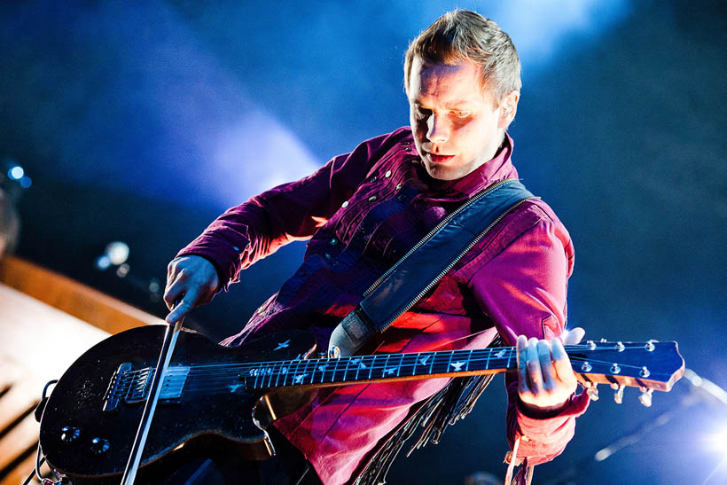 Sigur Ros live op het Openluchttheater Rivierenhof in Deurne, België op 27 augustus 2012