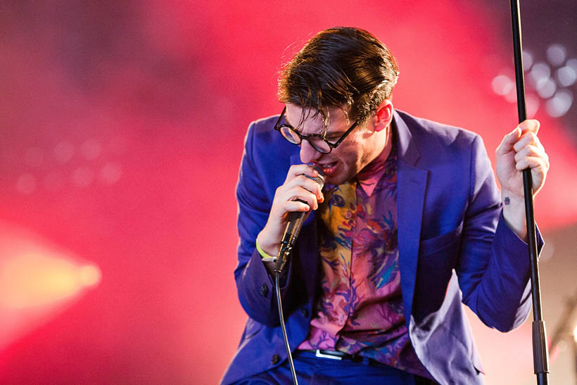 Spector live at Dour Festival in Belgium on 14 July 2012