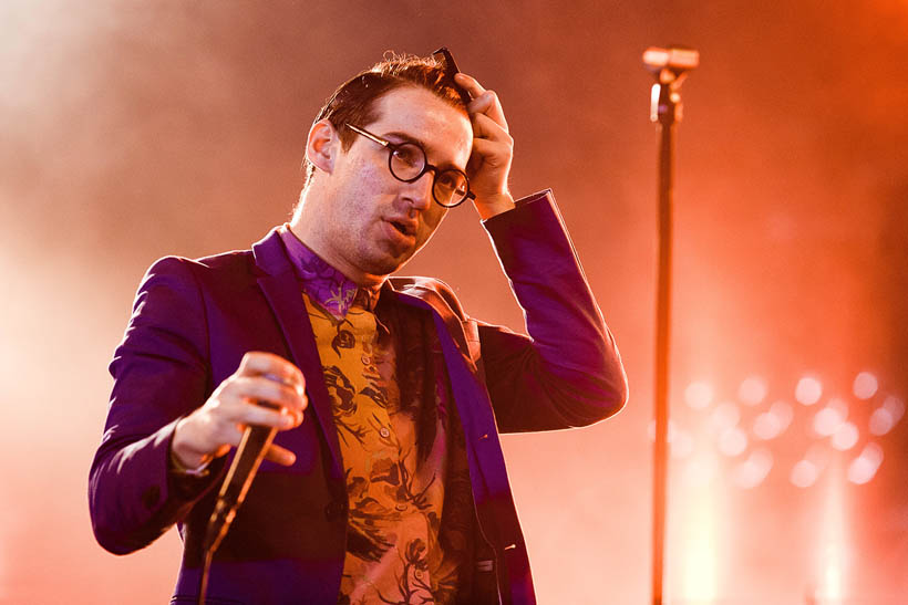 Spector live at Dour Festival in Belgium on 14 July 2012