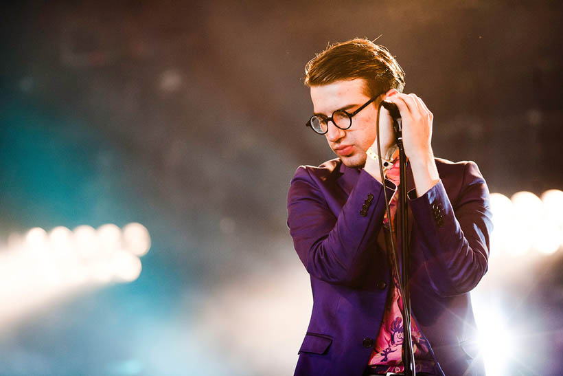 Spector live at Dour Festival in Belgium on 14 July 2012