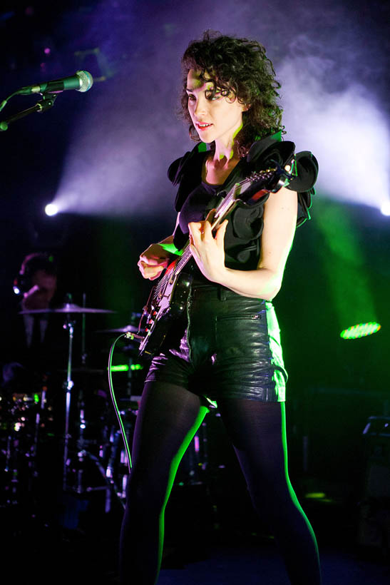 St Vincent live at the Rotonde at the Botanique in Brussels, Belgium on 28 February 2012