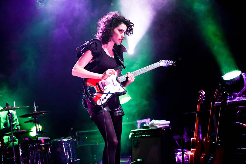 St Vincent live at the Rotonde at the Botanique in Brussels, Belgium on 28 February 2012