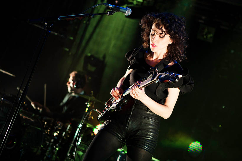 St Vincent live at the Rotonde at the Botanique in Brussels, Belgium on 28 February 2012