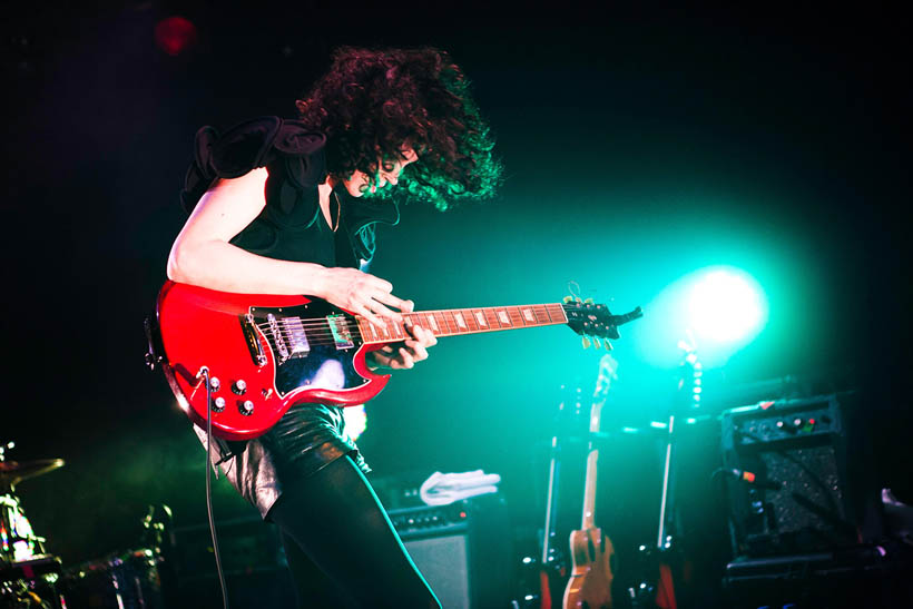 St Vincent live at the Rotonde at the Botanique in Brussels, Belgium on 28 February 2012