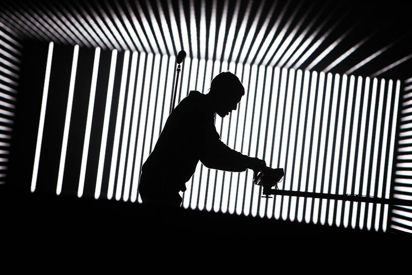 Stromae live at Rock Werchter Festival in Belgium on 7 July 2014