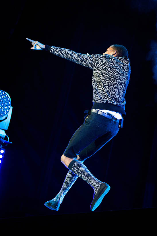 Stromae live at Rock Werchter Festival in Belgium on 7 July 2014