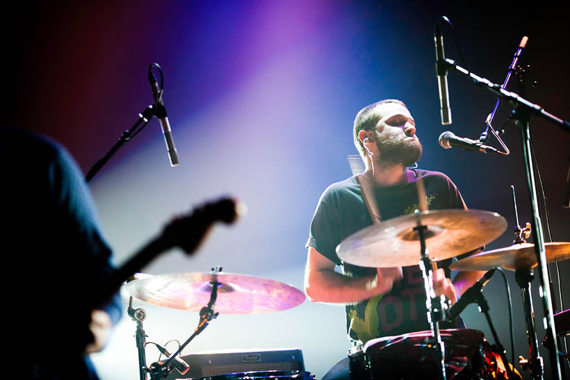 Suuns live op Les Nuits Botanique in Brussel, België op 11 mei 2013