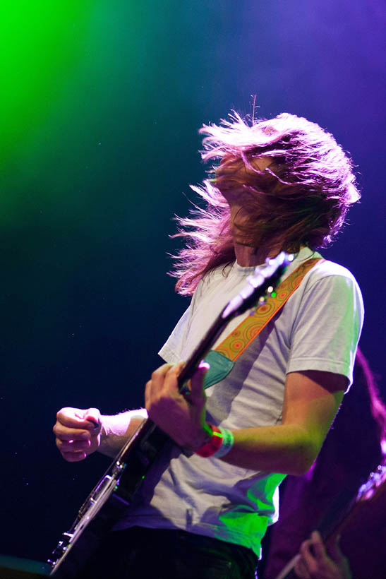 Tame Impala live op Rock Werchter Festival in België op 6 juli 2013