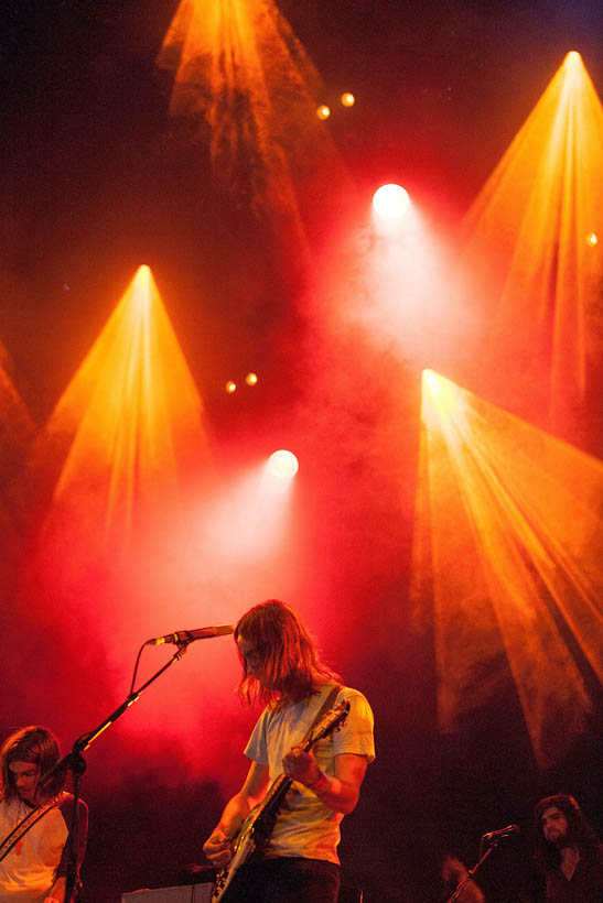 Tame Impala live op Rock Werchter Festival in België op 6 juli 2013