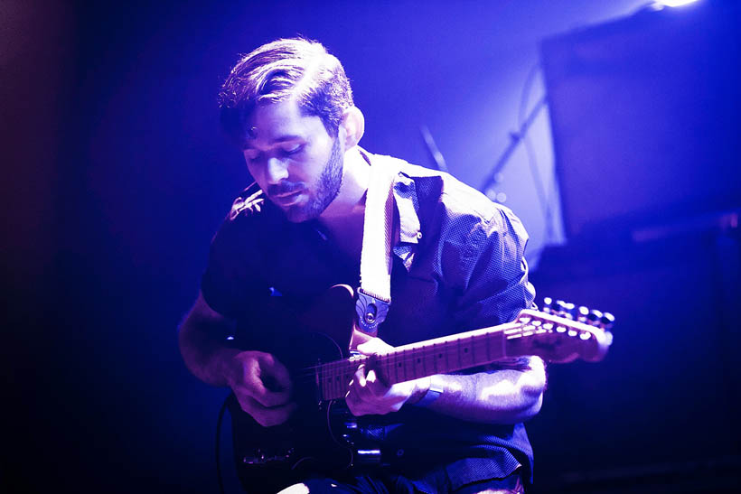 The Antlers live in de Orangerie in de Botanique in Brussel, België op 22 november 2011