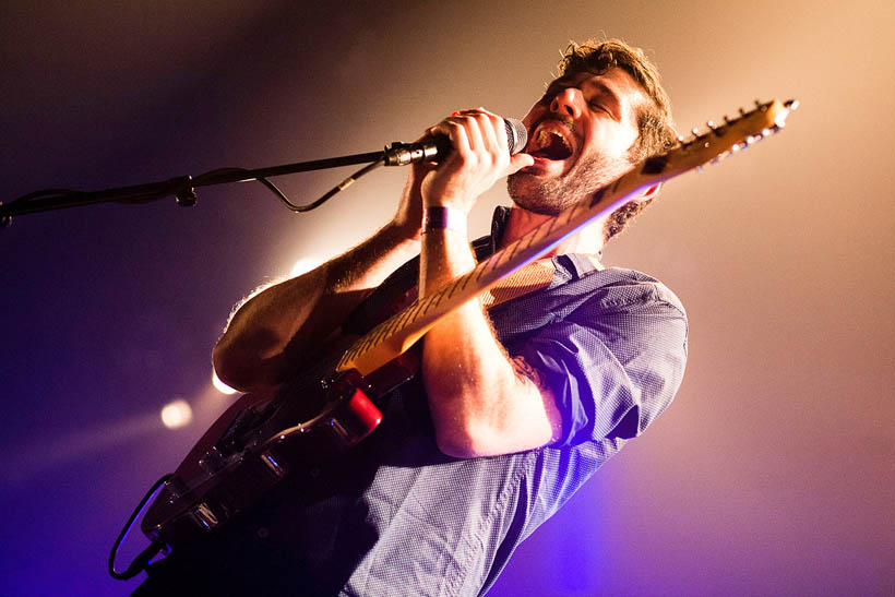 The Antlers live in de Orangerie in de Botanique in Brussel, België op 22 november 2011